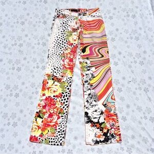 Just cavalli patterned jeans